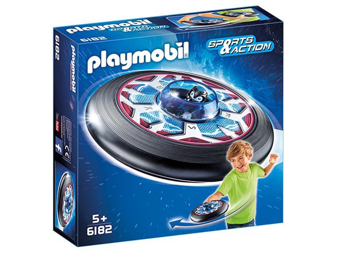 PLAYMOBIL Sports & Action: Disco Voador Com Alien - 6182  (Idade mínima: 5)