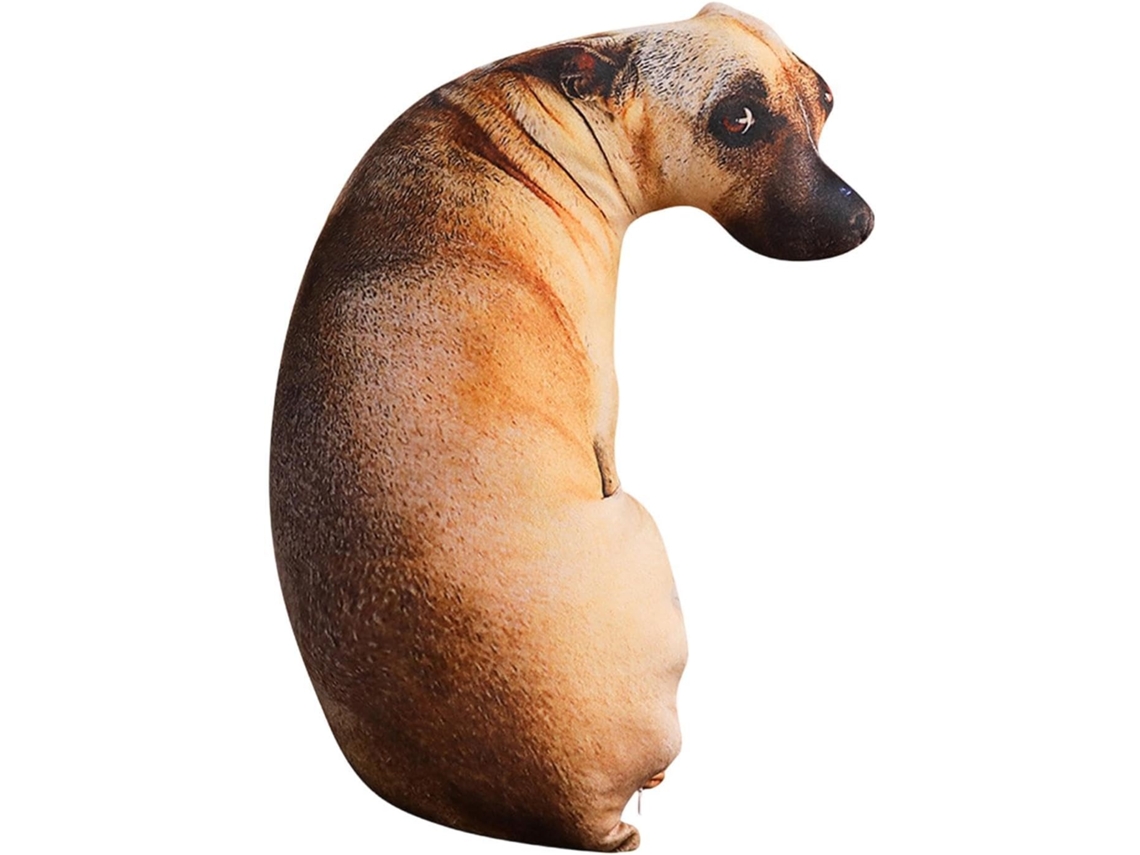 Cachorro De Pelúcia Infantil, Boneco 3d Macio E