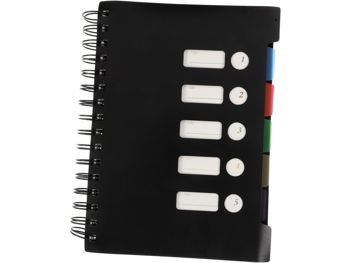 Espiral De 150 Folhas, Moderno E Prático, Com Linhas Para Anotações E Planejamento Diário. Gokoco
