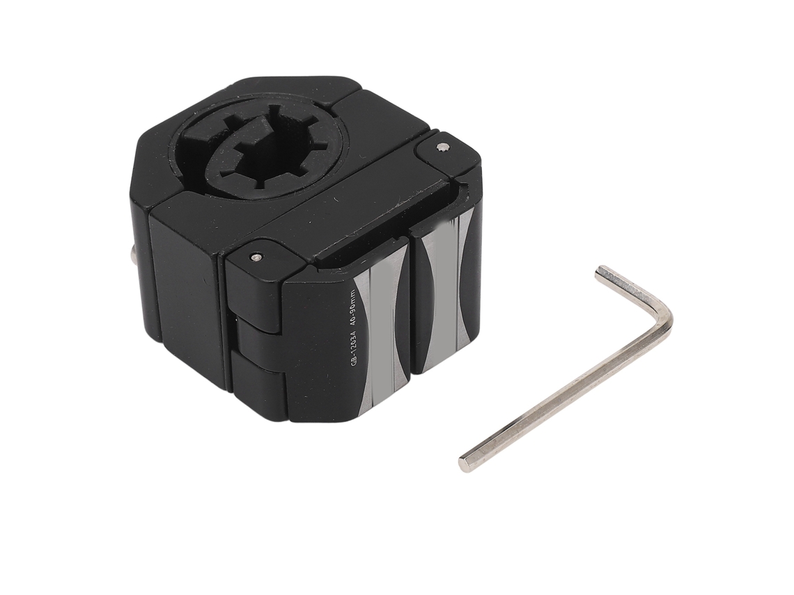 Suporte de telefone Mali para bicicleta e moto, com anel escondido, ajustável para 40-90mm