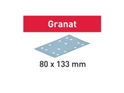 Folhas de Lixar Stf 80X133 Gr/100 Granat P100