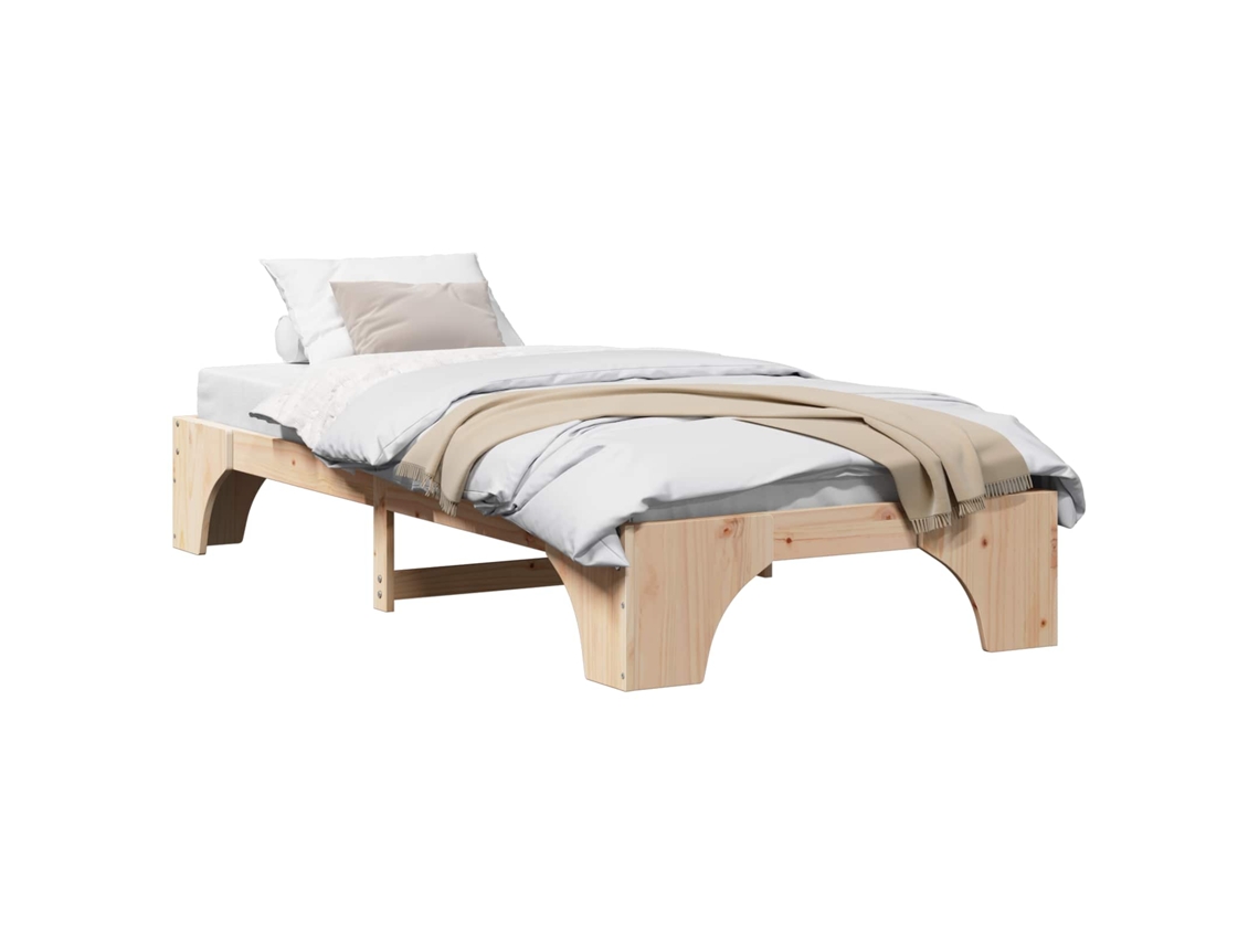 Estrutura da Cama Natural 90 X 200 Cm MAISON EXCLUSIVE