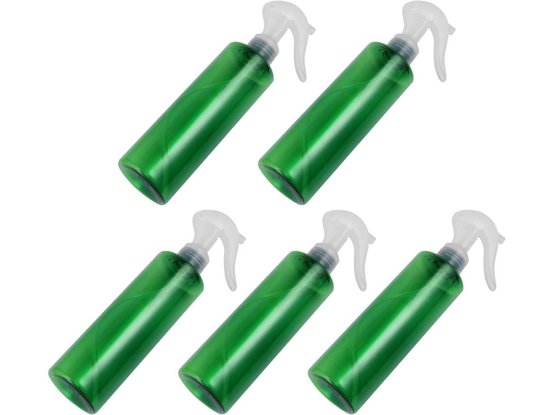 Frascos Spray De Viagem Práticos E Leves De 250 Ml, Pacote Com 5 Unidades, Plástico.