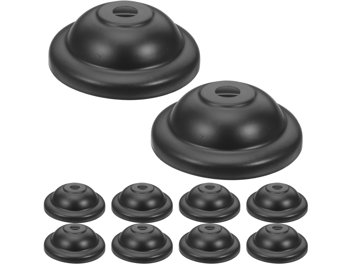 Conjunto de 20 Peças Modernas de Ferro Preto para Instalação. SFUSHOS