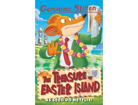 Livro the treasure of easter island de geronimo stilton (inglês)