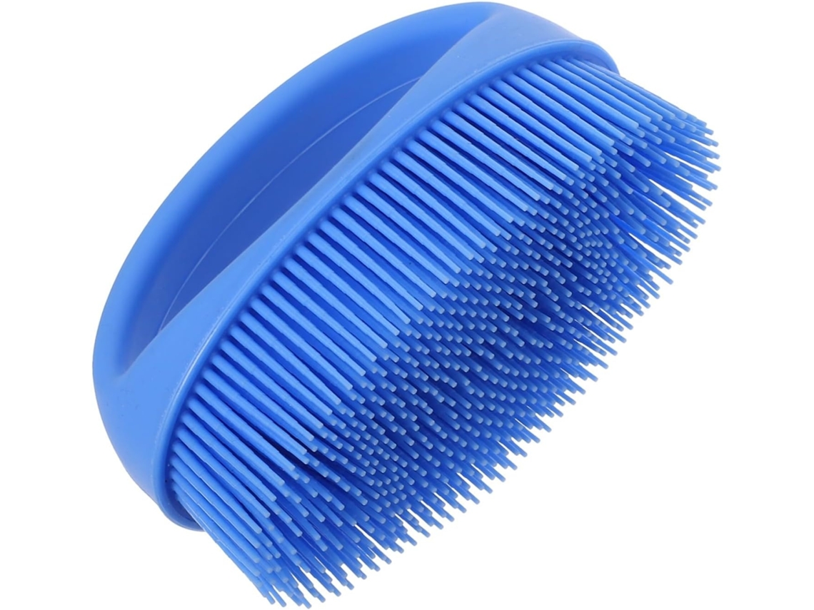 Lurelia Acessório De Duche Com Escova De Silicone Para Banho, Escovagem A Seco E Portátil