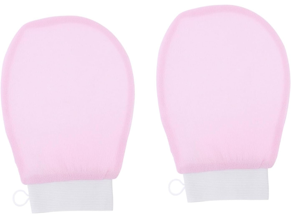 Luvas De Banho Esfoliantes Ideais Para Uso Doméstico. Luvas Corporais Macias E Eficazes, Perfeitas P Gokoco