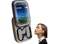 Fones De Ouvido Com Tela Sensível Ao Toque, Fones De Ouvido Deslizantes Com Cancelamento Ruído