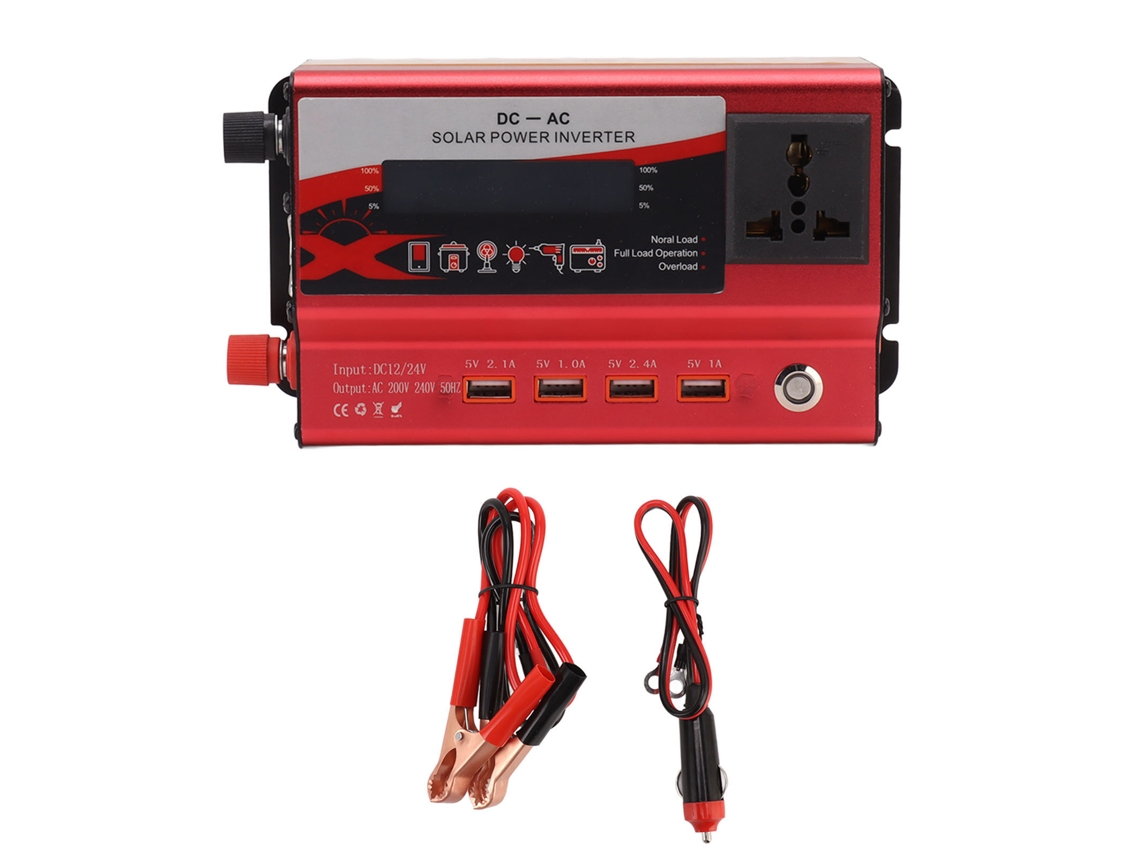 Inversor de Carro 420W 12V para 220V com Display LED Primerox