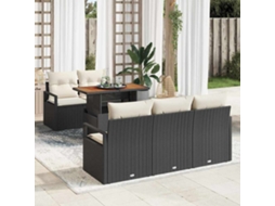 Vidaxl Conjunto De Sofá De Jardim 6 Unid. 5-número De Lugares