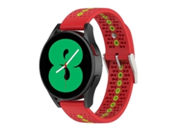 Pulseira De Silicone Respirável Bicolor Para Samsung Galaxy Gear Sport