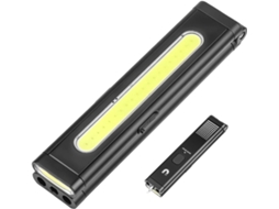 Lanterna Multimodo Com Régua, Lanterna Led Potente E Ajustável | Ideal Para Camping, Caminhadas, Caç Gokoco