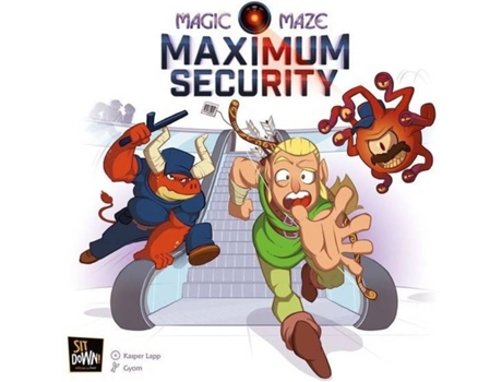 Jogo de Tabuleiro  Magic Maze: Maximum Security (Inglês - Idade Mínima: 8)