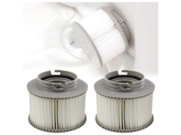 Nova Line 2 Cartuchos de Filtro para Mspa, Piscina e Banheira, Filtro de Substituição (11*8.5cm)