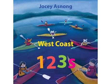 Livro West Coast 123s De Jocey Asnong (inglês)