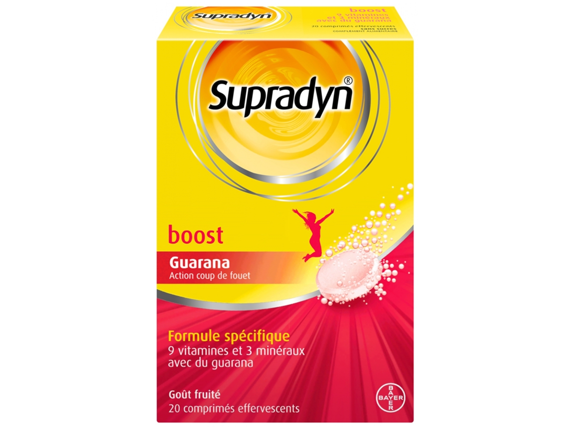 Boost Efervescente 20 Comprimidos SUPRADYN