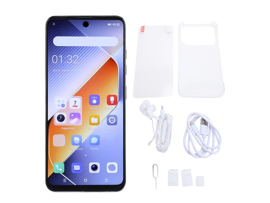 Laxiscreed Smartphone Com Desbloqueio Facial E Digital, Alta Performance E Conectividade