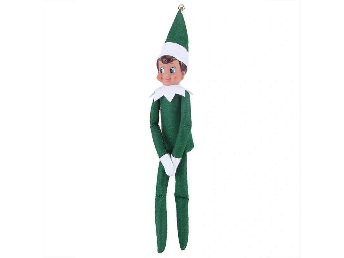 Muñeca Elfo Navideño Linda Con Gorro Decoración Fiesta Regalo Navidad Cumpleaños Novedad Verde