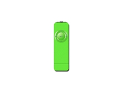 Reprodutor De Música Mp3 Portátil Usb Esportivo Pen Drive Slim Leve Com Bateria Recarregável