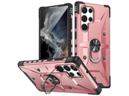 Capa Para Celular Com Suporte De Anel Para Samsung Galaxy S23 Ultra 5g