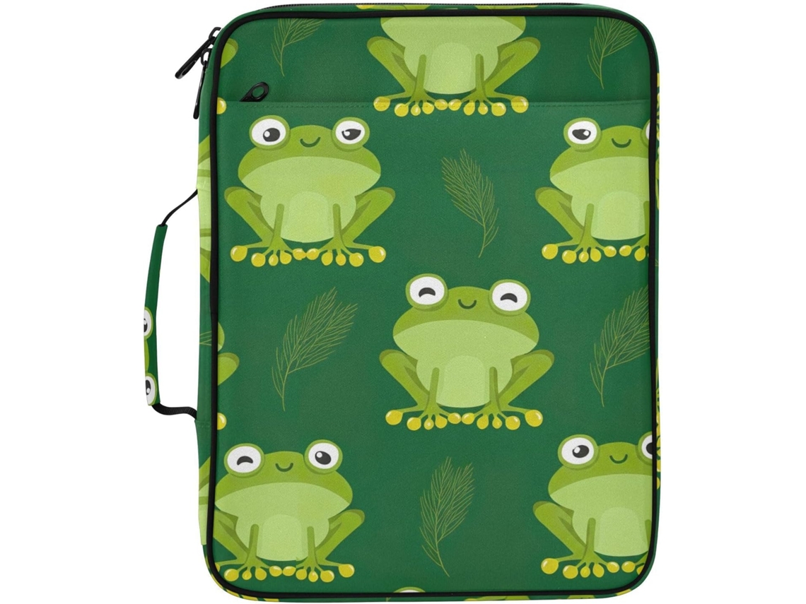 Pasta Organizadora Expansível Com Estampa De Sapo Fofo Desenho Animado, 7-camadas E Formato Sanfonado, Impermeável