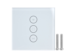 Rebe-interruptor Inteligente De Cortinas Wifi Com Controle Remoto Por App, Voz E Toque Para Persianas Em Casa 100-240v