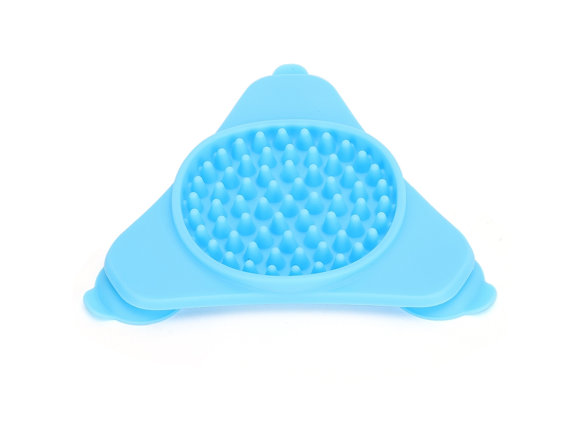 Tapete de Silicone para Lamber para Cães, Comedouro Lento com Ventosa, para Fixação na Parede AQUAFORGE