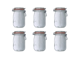 Conjunto de 6 Potes LE PARFAIT (1l)