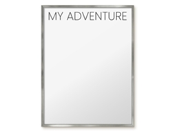 Magnetic Wall Board My Adventure For The Office Espelharte (60x80 Cm)