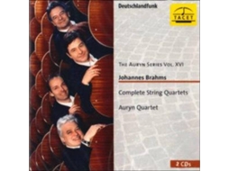 CD Auryn Quartet - The Auryn Series Vol. XVI Johannes Brahms Complete String Quartets (Clássico)