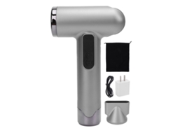 Secador De Cabelo Sem Fio Recarregável 200w Prata