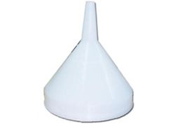 Embudos plastico blanco de 26 cm   6,0 litros 4744