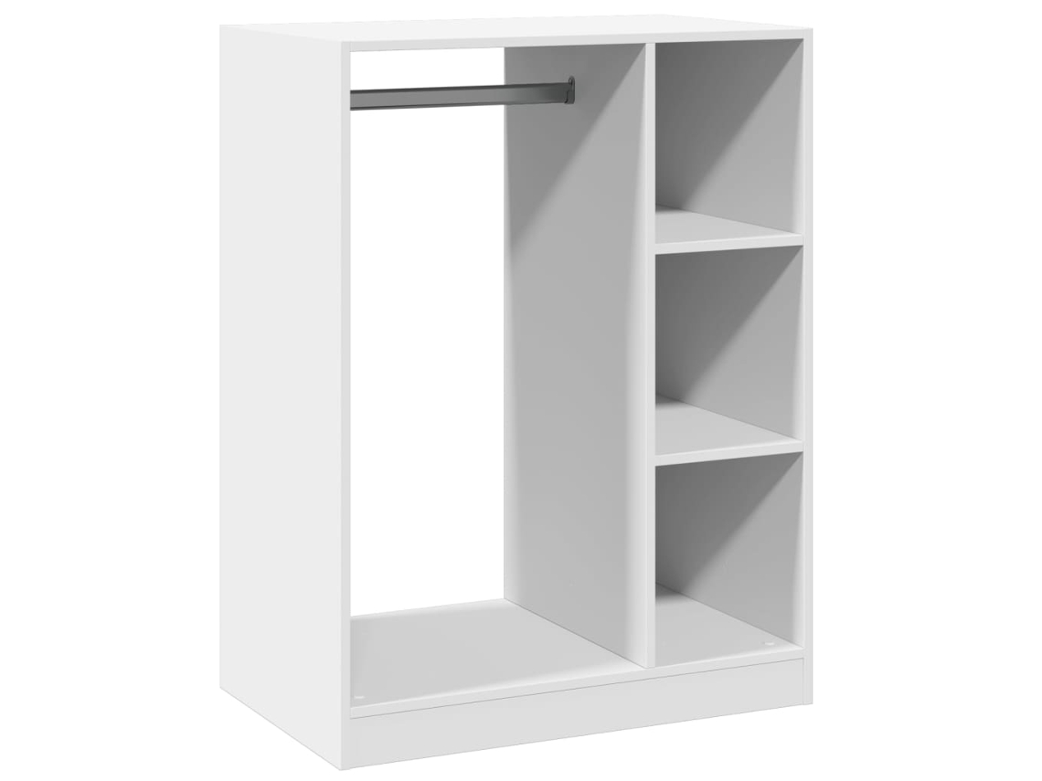 Wardrobe, Wardrobes Vidaxl Branco Madeira Processada (77 X 48 X 102 Cm)