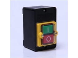 Interruptor De Botão Pressão Com Travamento Automático E Trava Segurança, À Prova D Água, Ca 220v 380v, 10a, Ligado