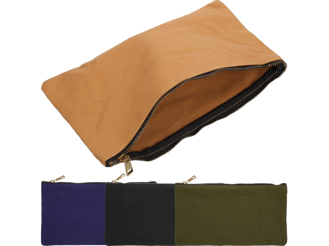 Conjunto de 4 Bolsas de Ferramentas S/MARCA em Lona Reforçada com Zíper