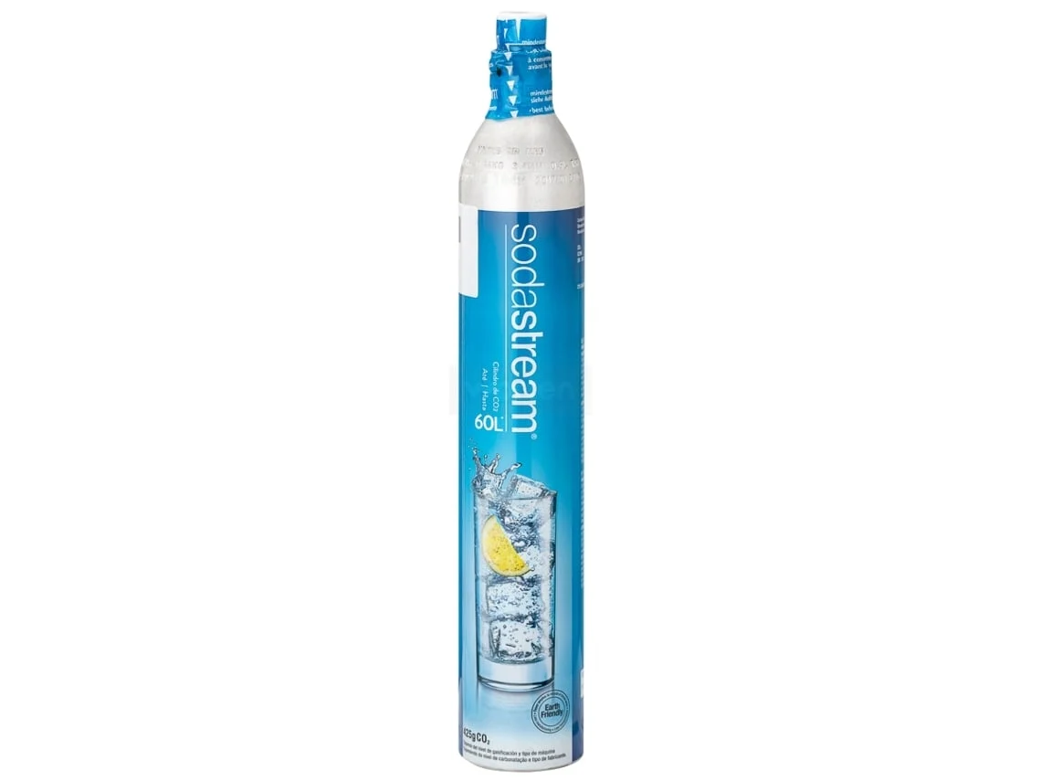 Garrafa SODASTREAM de CO2 (Caixa Aberta - Compatibilidade com todas as máquinas)