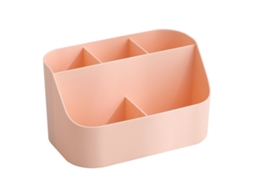 Organizador De Escritório Com 5 Compartimentos, Porta Canetas, Lápis, Material Escolar, Suporte De Mesa, Armazenamento Para Crianças E Professores, Ro