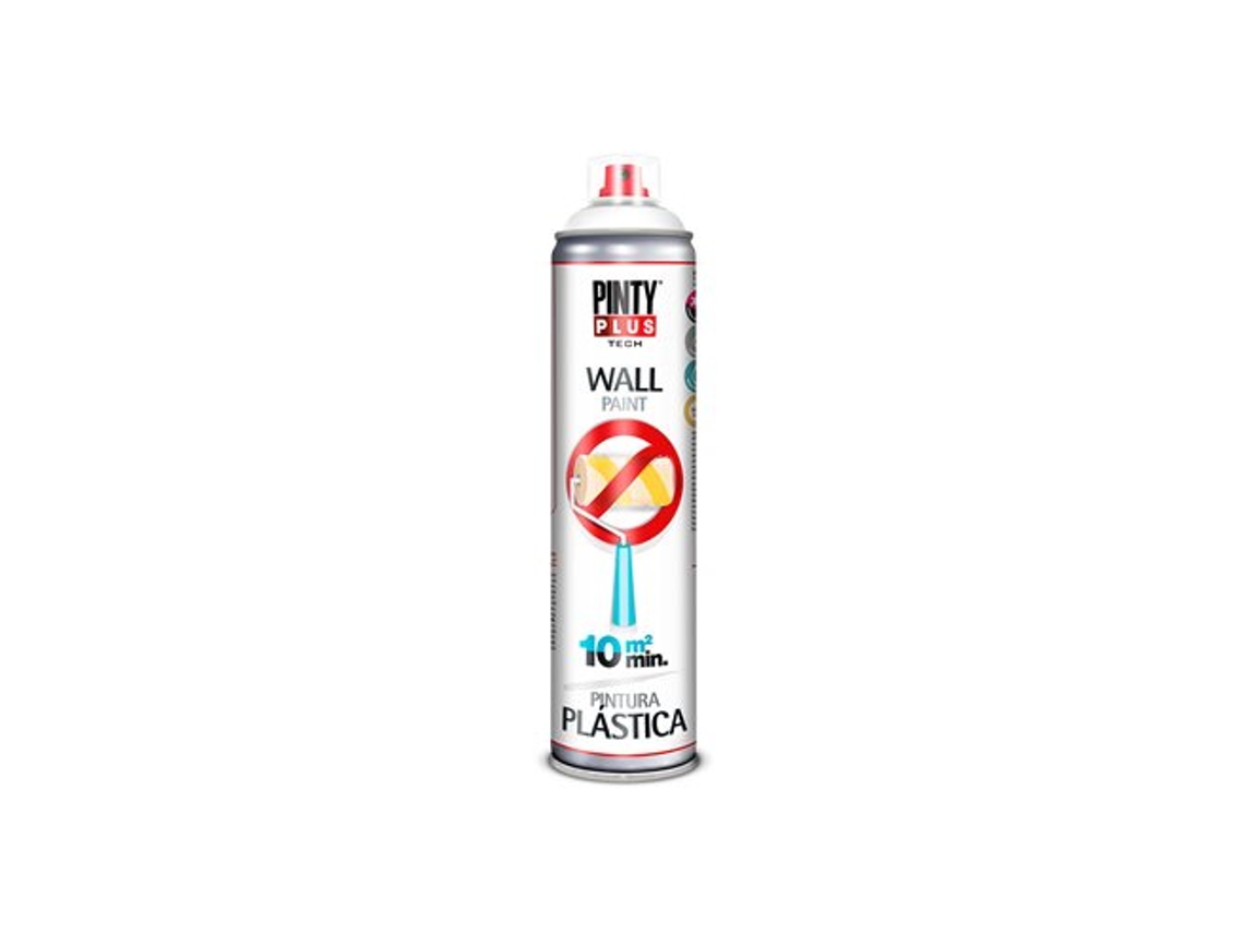 Tinta Plástica Ral 9016 Branca Pinty Plus (600 Ml)