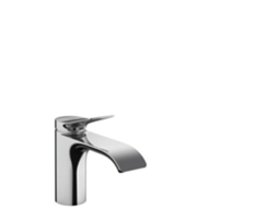 HANSGROHE Vivenis Torneira de Pilar 80 para Água Fria Sem Resíduos 1 Furo de Torneira Projeção 133 Mm 75013 Cor: Crómio
