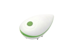 Mini Pente Elétrico Para Massagem No Couro Cabeludo Para Mulheres, Escova Desembaraçadora Para Cuidados Com Os Cabelos Jinyubo Store (verde)