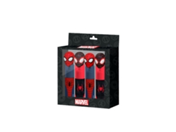 Pacote De 4 Marcadores - Spiderman Peter - Vermelho - Tamanho Único