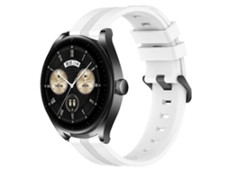 Pulseira De Silicone Listrada Côncava De 22 Mm Para Huawei Watch Buds