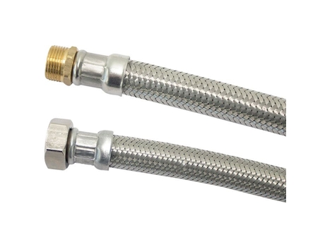 Macho Fêmea Flexível 30 Cm Butted Ø8 Mm Com Rosca Macho 15x21 / Fêmea 15x21 Boutte
