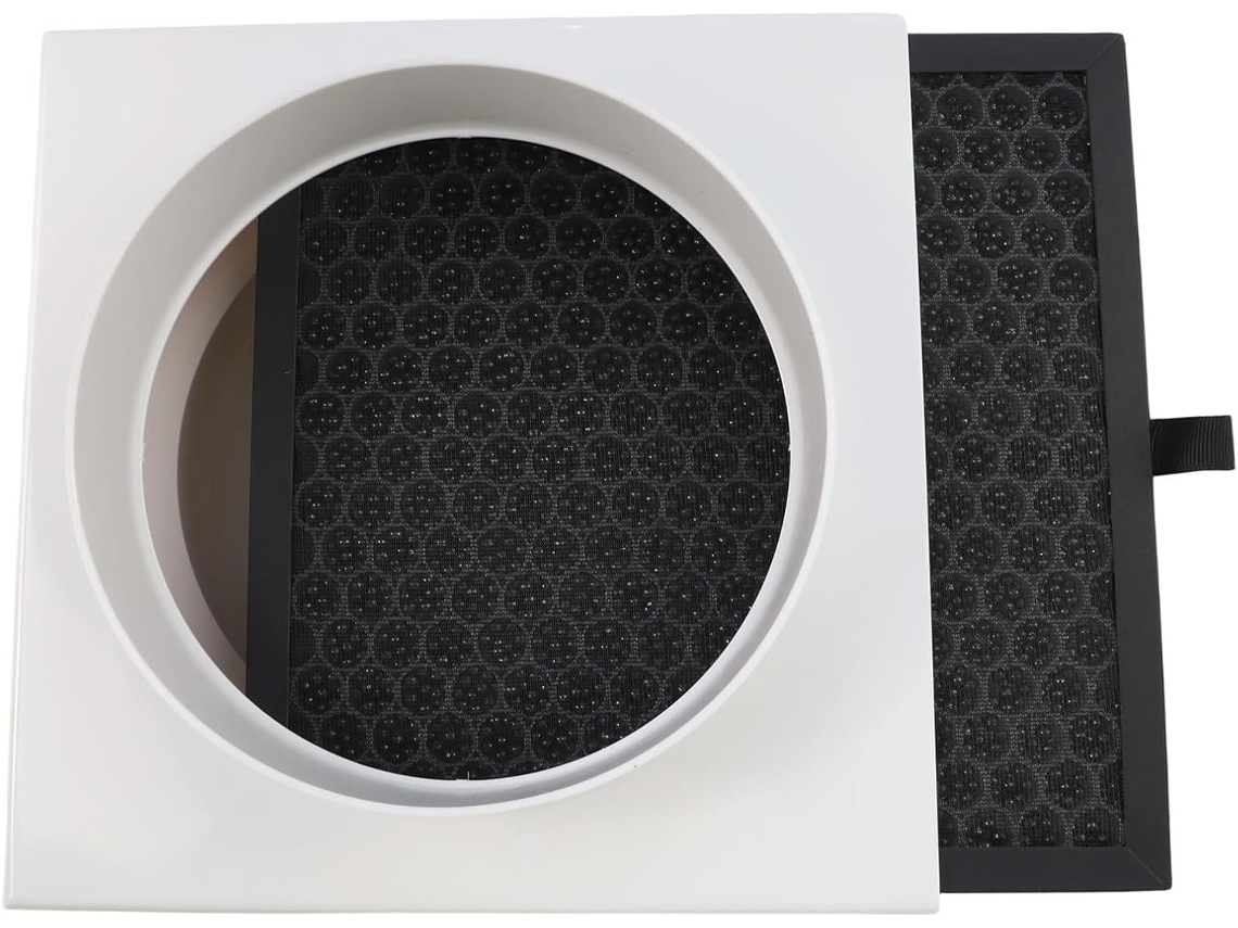 Filtro de Ar Retrátil Hepa para Dutos de Ventilação, Compatível com Tubos de Pvc, Pe e Alumínio . AQUAFORGE (160 Mm)