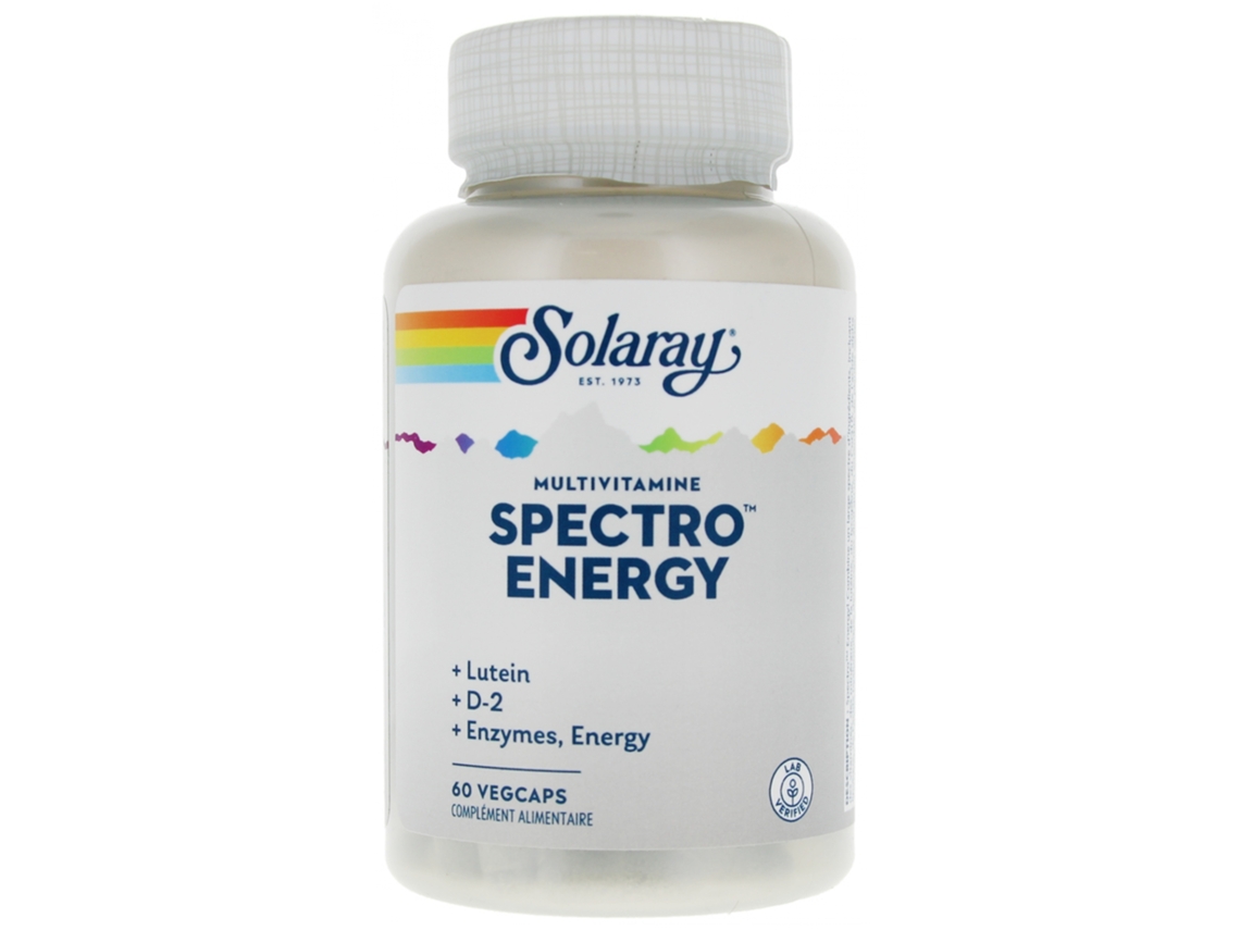 Spectro Energy Multi-Vita-Min 60 Cápsulas Vegetais SOLARAY
