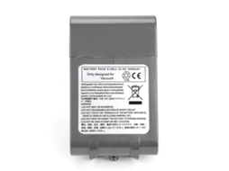 Bateria De Lítio Para Aspirador 21.6v 20a 3000mah Para Dc58 Dc62 Substituição Segura