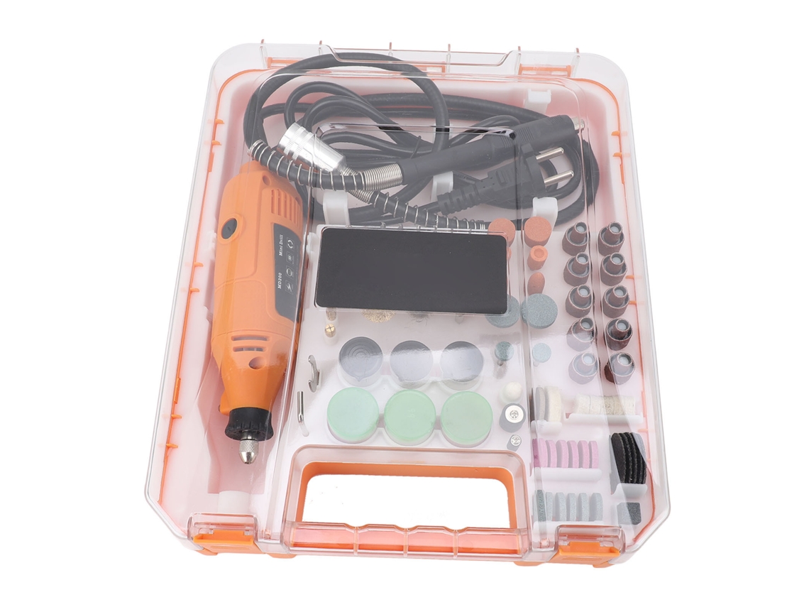 Kit Ferramenta Rotativa 30000rpm 200w Portátil 93 Acessórios