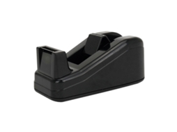 Dispensador de Fita Adesiva Mesa Preto, Suporte para Rolo Mesas Escritório, Organizador GOKOCO