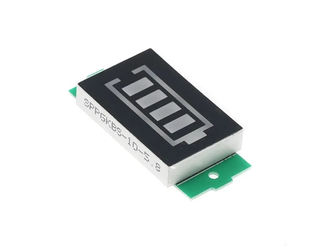 Indicador de Capacidade de Bateria de Lítio, LED, Verde YANYXR