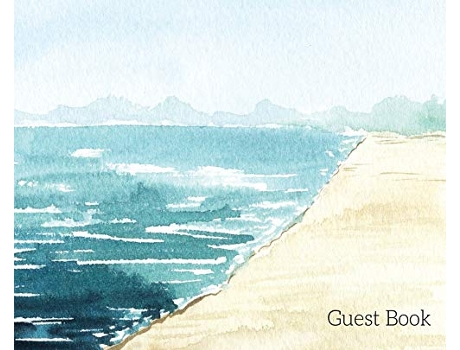 Livro Beach Landscape Guest Book to sign de Lulu And Bell (Inglês - Capa Dura)